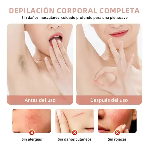 Depiladora De Bikini Para Mujer Electrica Doble Cabeza 6in1,