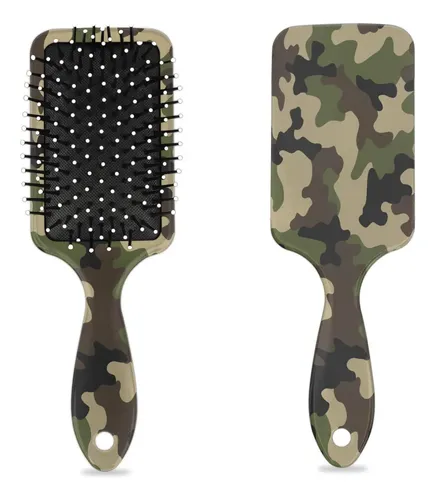 Cepillo De Cabello Lombardiden 22×7 Cm Verde Camuflaje Desen