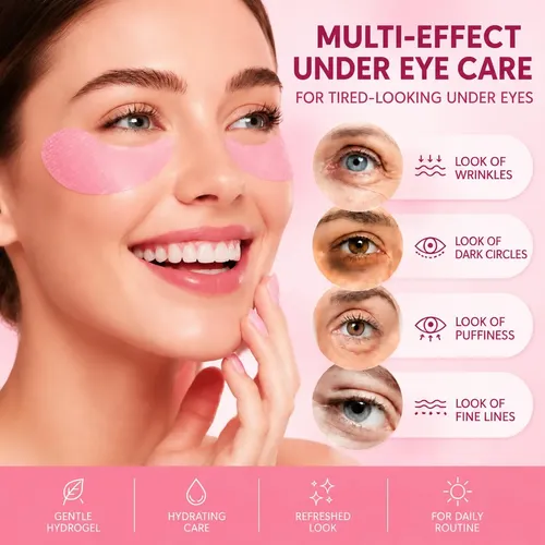 60 Pares Parches De Niacinamida Para Ojeras Y Arrugas