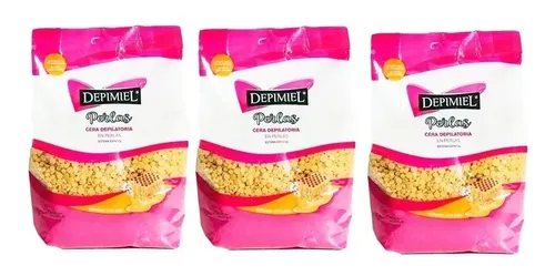 Cera Para Depilar Depimiel Sistema Español 800 Grs  X 3 U