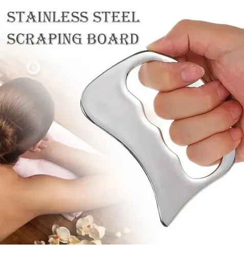 Tabla De Masaje Manual De Acero Inoxidable Gua Sha