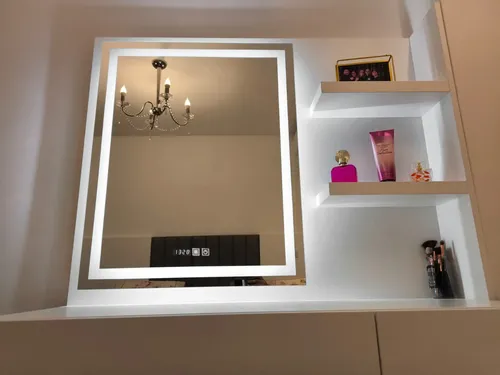 Espejo Baño Vertical 60×80 Led Premium Display Desempañador