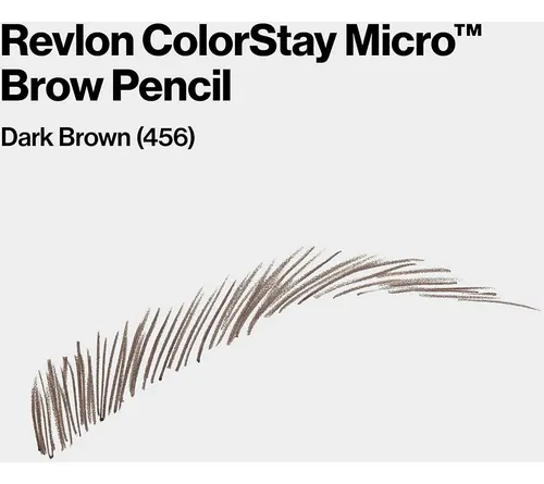Lápiz Micro Para Cejas Revlon Colorstay Dark Brown