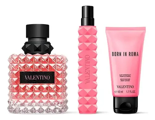 Valentino Born In Roma Donna Set Perfume Mujer EDP 100ml