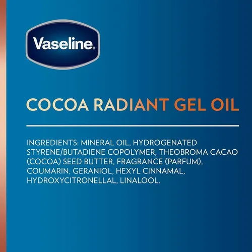 . Vaselina Cuidados Intensivos, Cacao, Radiante For Piel Y