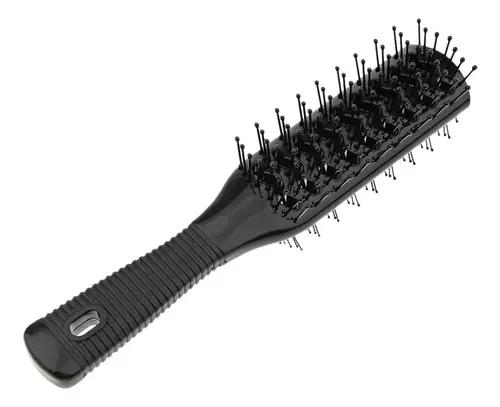 Cepillo De Pelo Para Secar Con Secador Negro