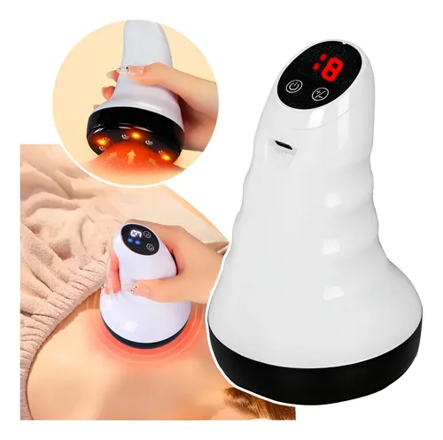 S / Masajeador De Succión Al Vacío Recargable Gua Sha .