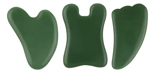 Juego De Herramientas De Masaje Jade Gua Sha, Kit De &uf