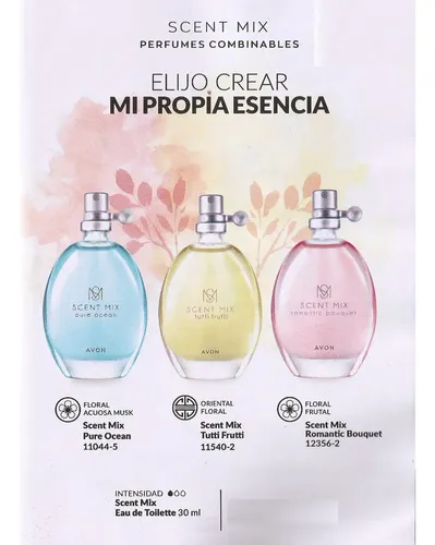 Avon – Scent Mix Romantic Bouquet – Eau De Toilette 30 Ml