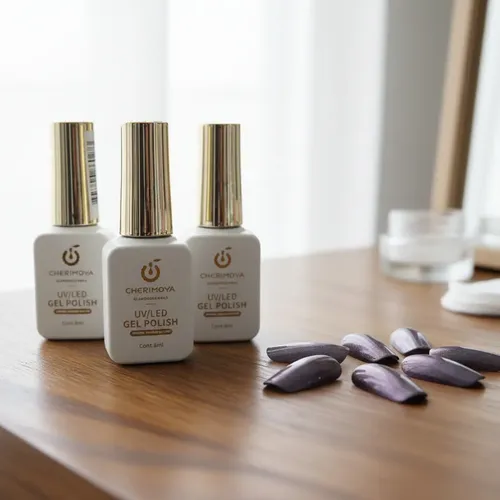 Esmalte Semipermanente Efecto Ojo De Gato Cherimoya 8ml