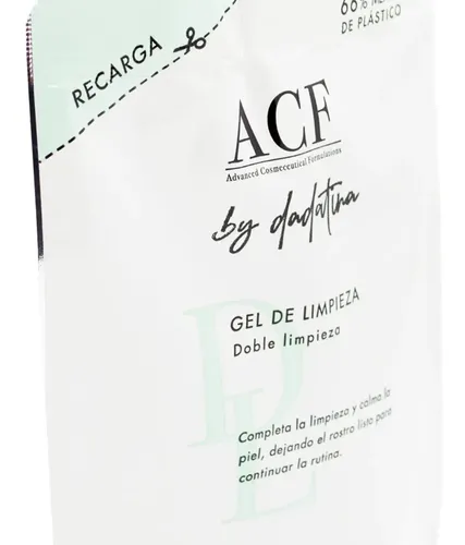 Acf Dadatina Refill Gel Limpieza Doble Facial Vegano Local