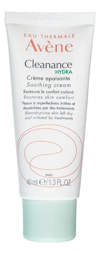 Crema Hidratante Rica En Crema Avène Cleanance Hydra, 1.3 On Sensible Día/noche