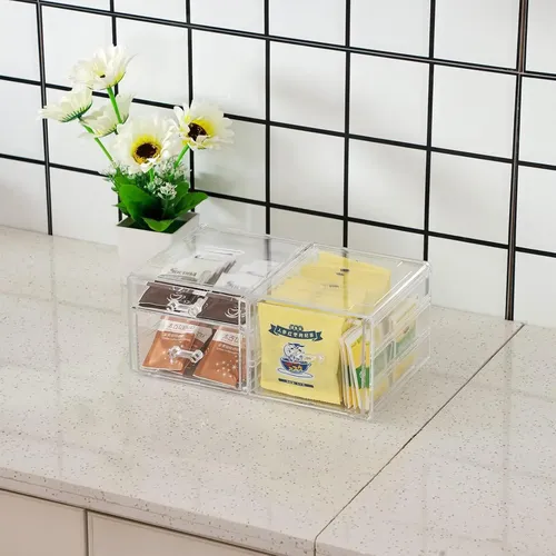 Organizador De Acrílico Maquillaje Cajones Porta Cosmético