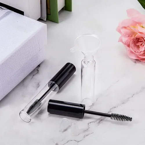 Tubos De Rímel Vacíos De 10 Ml, Recargables Con Embudos, 40