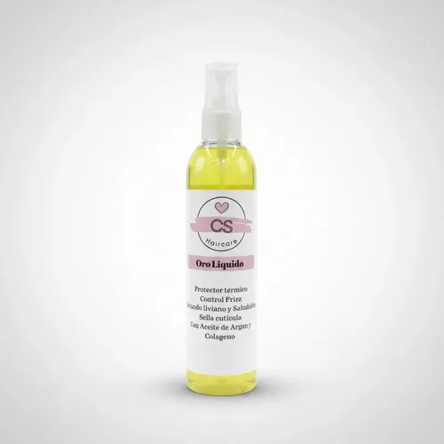 Oro Líquido Protector Térmico Argán Y Colágeno 100ml