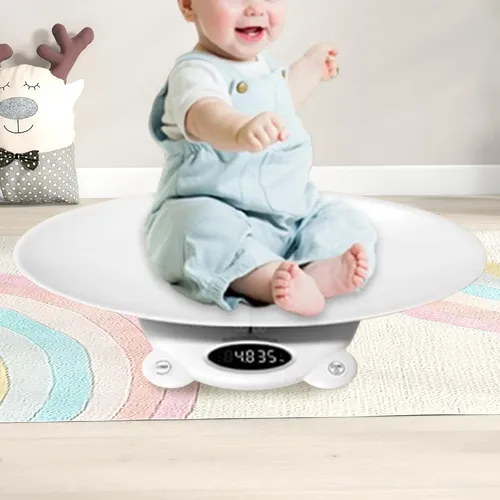 Báscula Para Bebés, Versátil Y Portátil, Con Pantalla Led, P
