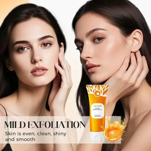 Gel Exfoliante De Naranja Para Rostro Y Cuerpo, Limpieza Pro