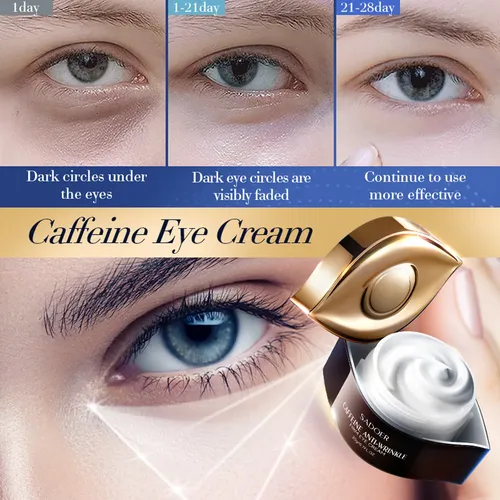 Crema Contorno De Ojos Sadoer Cafeína Antiarrugas