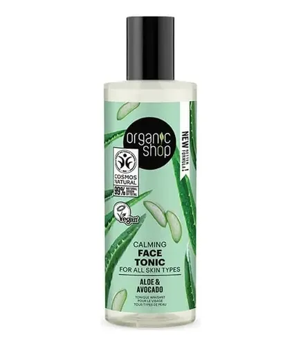 Tónico Facial Aloe Palta Organic Shop Calmante Nutritivo 150ml