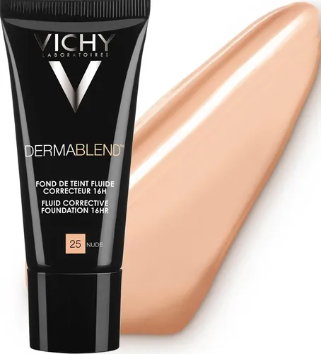 Base de maquiagem fluida Vichy Dermablend 30 ml – Tom 25 Nude