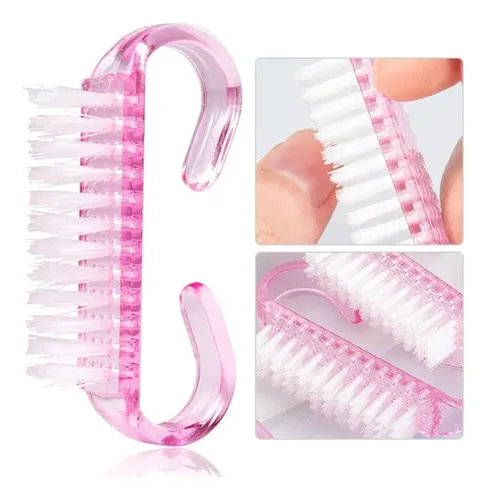 30 Cepillos Para Manicure, Elimina Residuos Y Quita Polvo