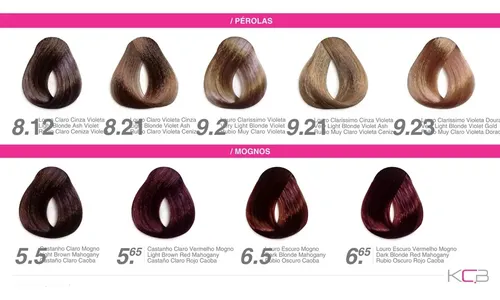 6 Tintura Kcb Color Profesional Peluqueria Barberia Promo X6