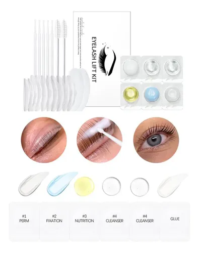 Lift Perming Kit Fácil De Usar Lash Curling Lifting Para