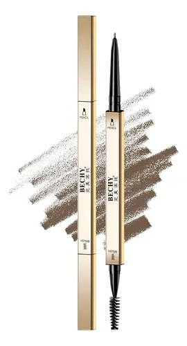 Lápiz De Cejas Bechy Microblading Marrón Ceniza 0.5mm