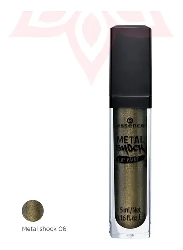 Essence Labial Metalico, Metal Shock Lip Paint Color Poison Ivy