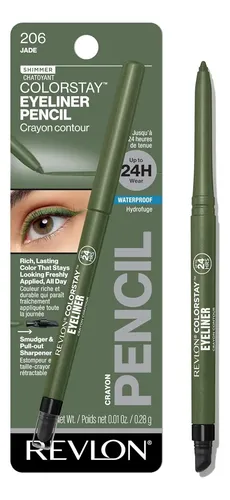 Delineador Impermeable Revlon Colorstay Jade Pack De 2 Un