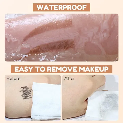 Lápiz Waterproof Para Cejas 4 Puntas Light Brown Fiopet