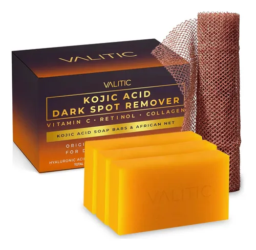 Jabon Valitic Kojic Acid Dark Spot Removed Pack X3 Vitamin