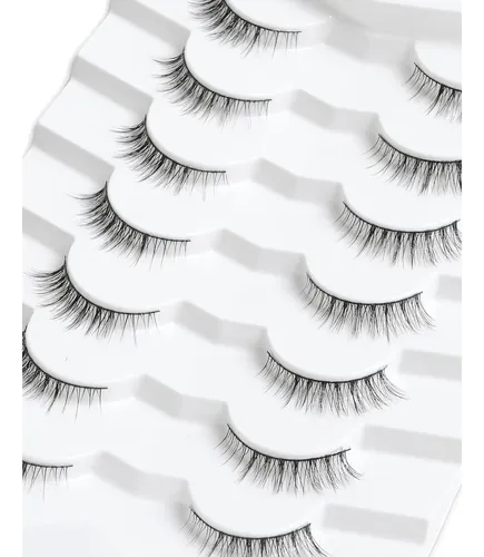 Pestañas Postizas Onlyall Hf50-short Lashes 7 Pares