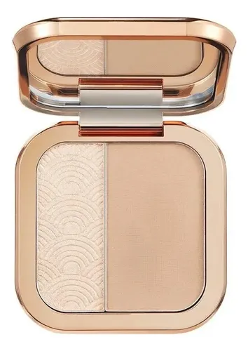 Iluminador Facial En Polvo Dúo Maquillaje