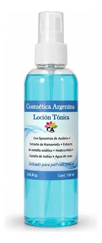 Tonico Con Azuleno 100 Ml P/ Rosacea Cuperosis Piel Sensible