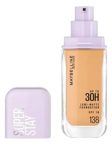 Base de Maquillaje Maybelline Super Stay Lumi-Matte tono 138