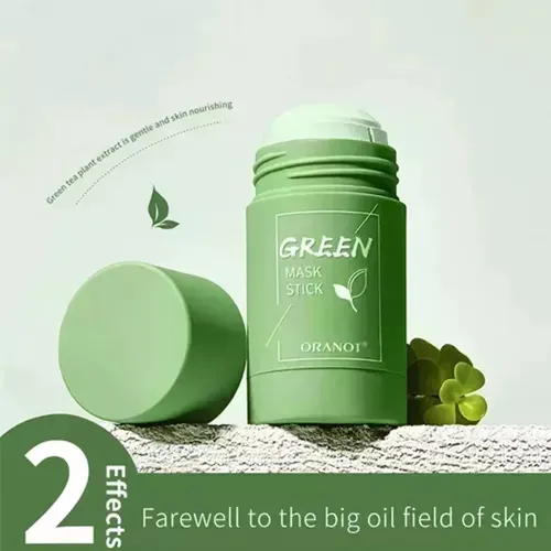 Máscara De Té Verde En Barra, Té Verde, Lista Para El Acné,