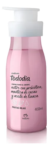 Crema Nutritiva Tododia 400 Ml Natura Fragancia Frutas rojas