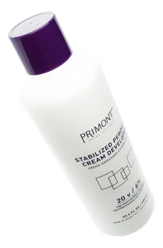 Primont X2 Oxidante Crema Oxigenada Coloración 20 Vol 900ml