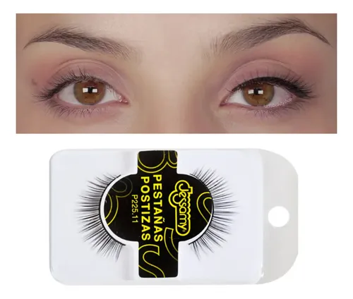Pestañas Postizas Enteras Mink Sintético Jessamy P225 Color 11