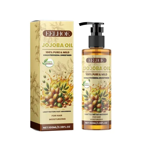 Aceite De Jojoba, Aceite Para Cabello Con Vitamina E