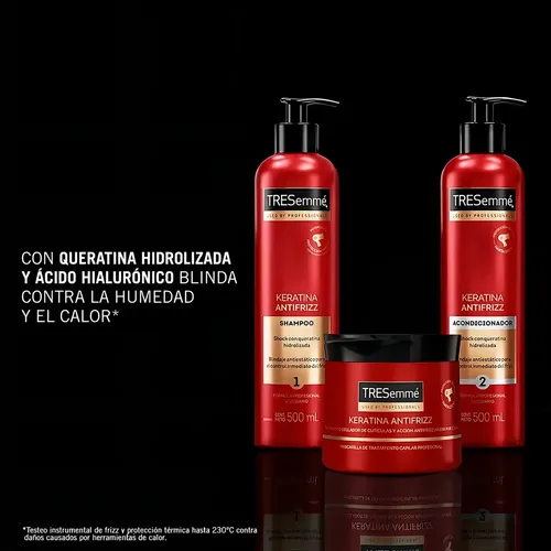 Tresemme Acondicionador Keratina Antifrizz 500ml Dosificador