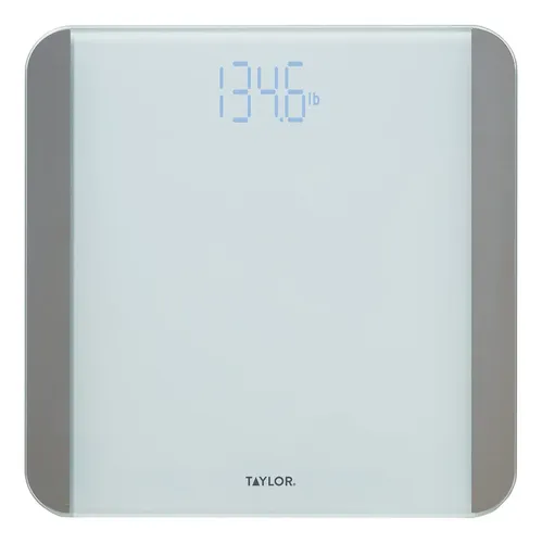 Taylor Báscula De Baño Digital De Vidrio Para Peso Corpor. Color White