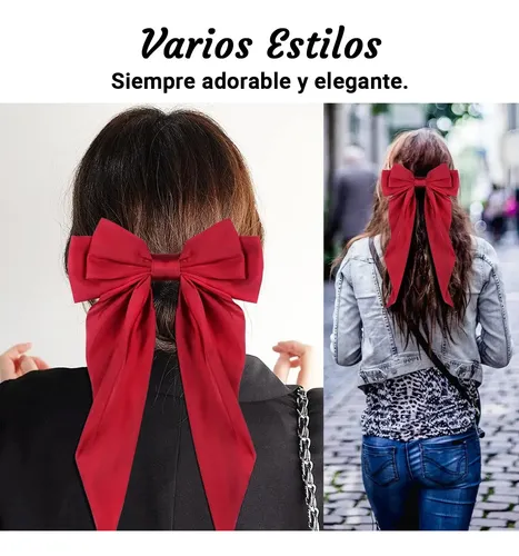3 Lazos For El Pelo, Grandes Y Elegantes, Accesorios For Qd