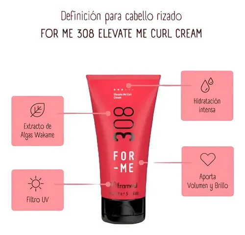 Crema Voluminizadora For Me 308 150ml Framesi X6 Ud