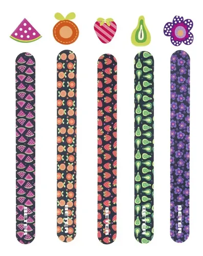 Lima Plana Beter 180/220 Recta Para Uñas Manicura y Pedicura
