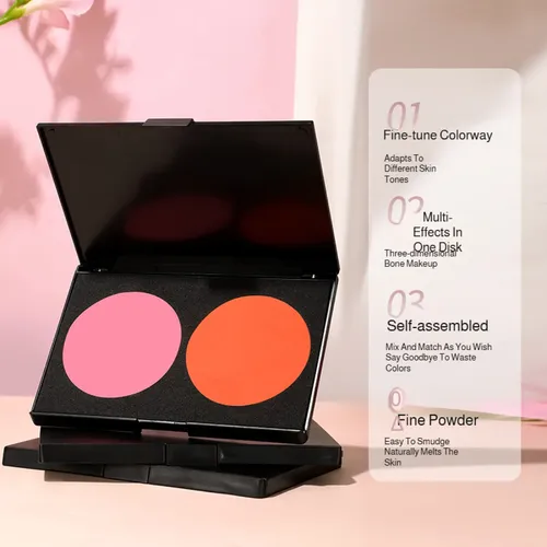 Maquillaje Facial Shade Bronzer, Iluminador Y Contorno