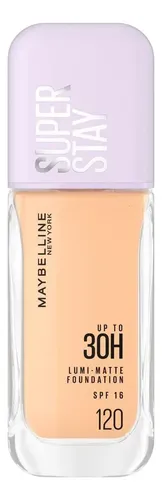 Base De Maquillaje Maybelline Superstay Lumi Matte 30h 35ml Tono 120