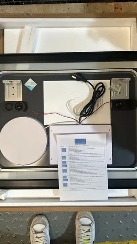 Espejo Moderno Bluetooth Luz Led Desempañador Display 60×80