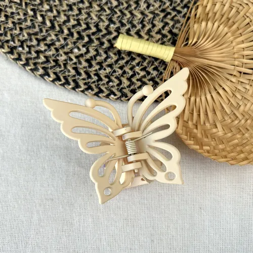 Pack 6 Broches Pinzas Ganchos Para Pelo Mariposa Verano